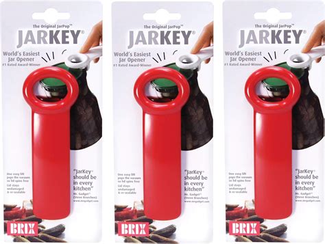 Brix JarKey Jar Opener, The Original JarPop! .